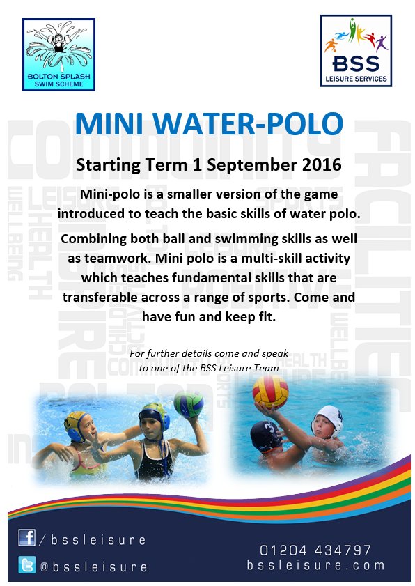 BoltonSplash's tweet photo. Mini Polo is coming to the Splash programme this September #minipolo #splash https://t.co/vxF4sP6CGg