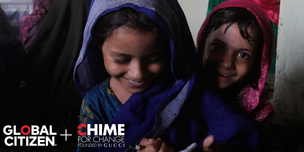 An educated girl makes
communities healthier &amp; sustainable.
Take action now. #GCFestival glblctzn.me/29YgJjy