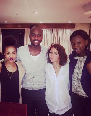 ShugaMoments's tweet photo. Throwback to last week when the old MTV Shuga cast reunited. #Goodtimes #Dala #Leo #Violet.
https://t.co/yL23rPROKp https://t.co/FyMdoyafTl