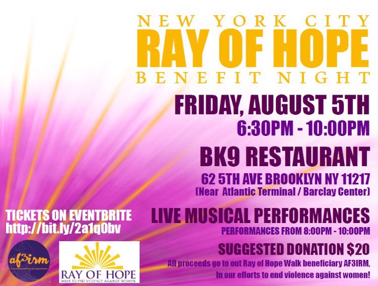 RayofHopeWalk's tweet photo. We are going to launch our 5th annual #ROHW in New York City with amazing artists and cool company in #Brooklyn https://t.co/htNAbGd4Qn