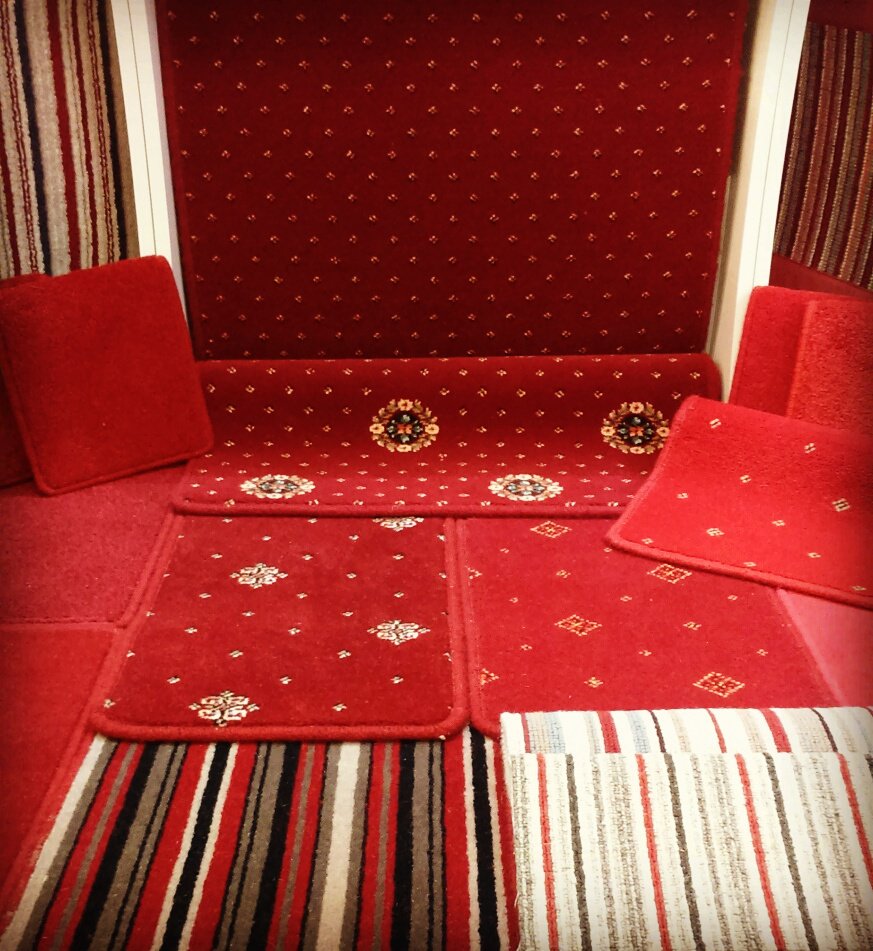 fludescarpets's tweet image. I stripped my ranges of their reds, which is your favourite shade/pattern? #red #warmred @ulstercarpets @adamcarpets