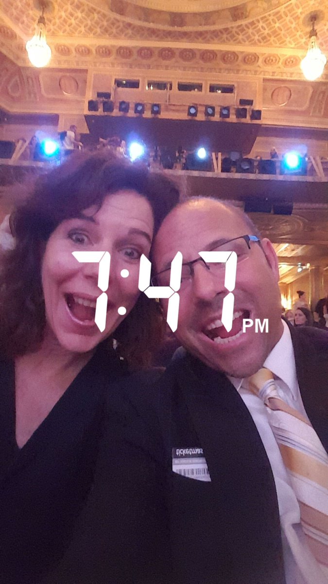 marksmillermsm's tweet photo. Celebrating bday with my wife at nyc.  Book of Mormon 2nd row seats! https://t.co/F0ZhFZeopa