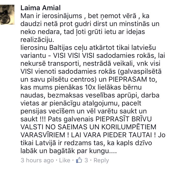 Mojito41's tweet photo. Valsts ir glābta! Paldies, Laima! https://t.co/YpXcSswyYe