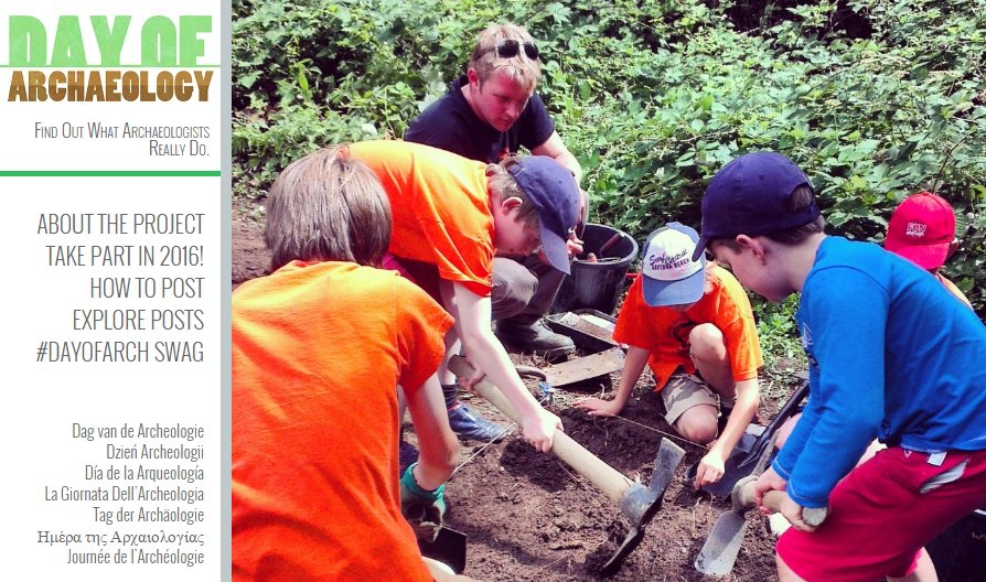 journees_archeo's tweet image. Demain, 29 juillet c'est le "Day of Archeology" #DAYOFARCH : dayofarchaeology.com