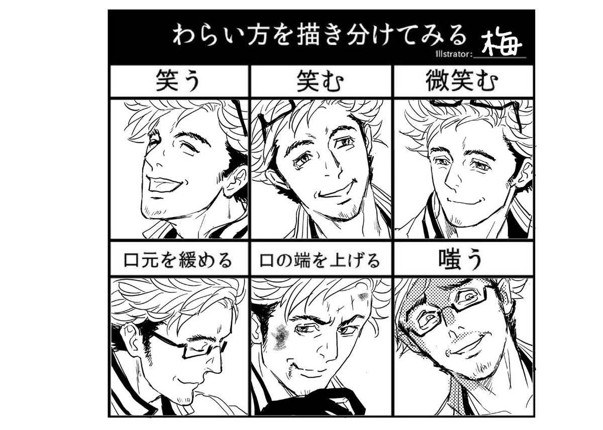 梅 Na Twitterze ウィロー博士で 笑う笑む微笑む口元を緩める口の端を上げる嗤うで描き分け 梅 Na Twitterze ウィロー博士で 笑う笑む微笑む口元を緩める口の端を上げる嗤うで描き分け