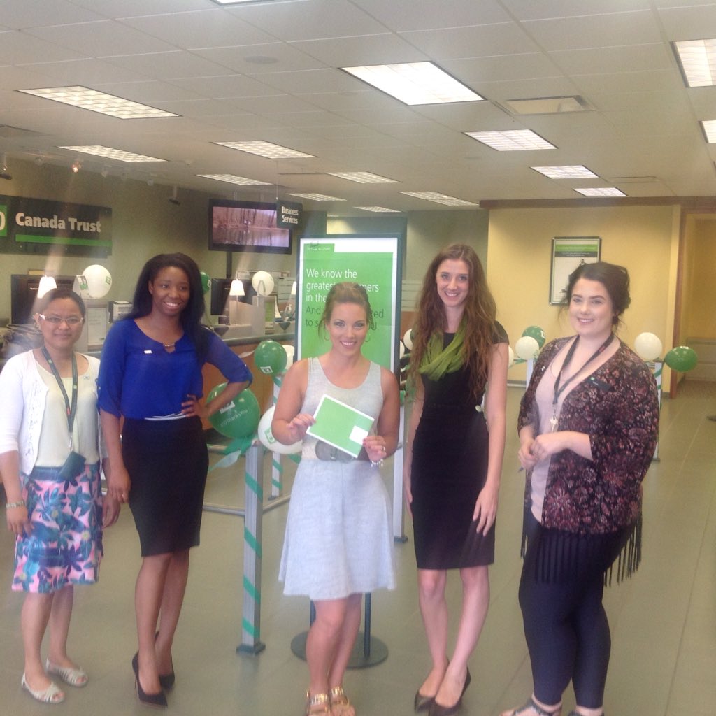 ToddLinnen_TD's tweet photo. At TD we know the greatest customers visit us at branches across Canada like Cobblestone in GrPrairie! #TDThanksYou https://t.co/toPDMRQKFw