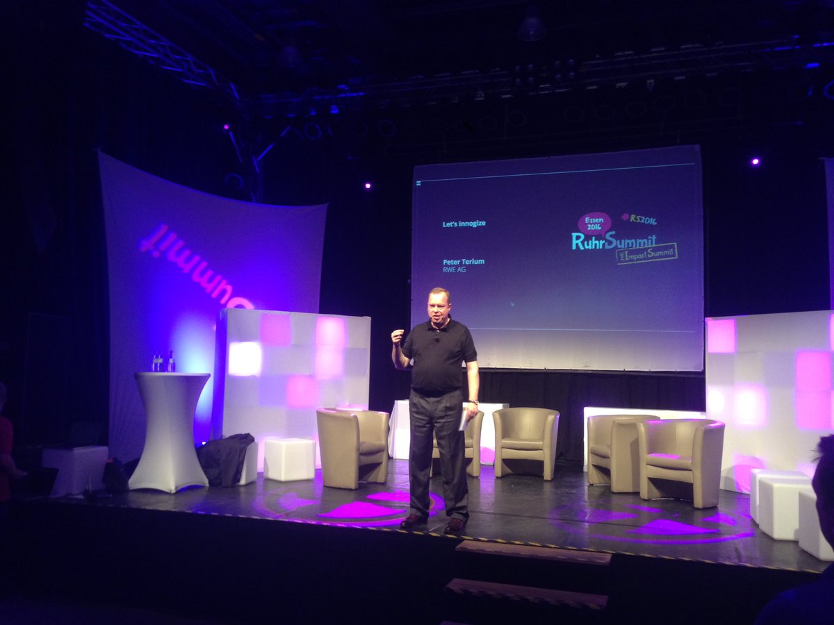 Neustart statt Startup: Peter Terium über Innogy beim #RS2016