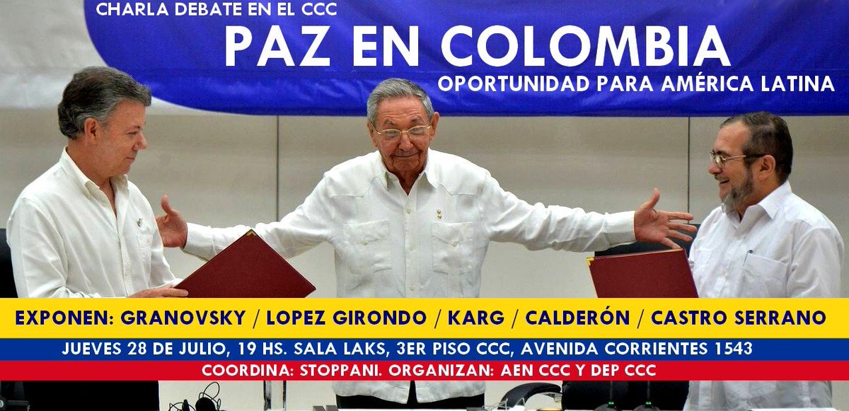 PrensaCCCoop's tweet photo. HOY 19 HS. EN EL CCC. GRACIAS POR DIFUNDIR. https://t.co/zkpdeOqkV3