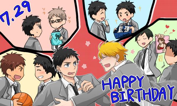 さなリン ファン感ありがとう 笠松せんぱーいhappy Birthday これからも海常と黄瀬君をお願いします 笠松幸男生誕祭16 黒バスクラスタと繋がりたい 7月29日は海常高校キャプテンの誕生日 気になった人お迎えいきます 拾い画です