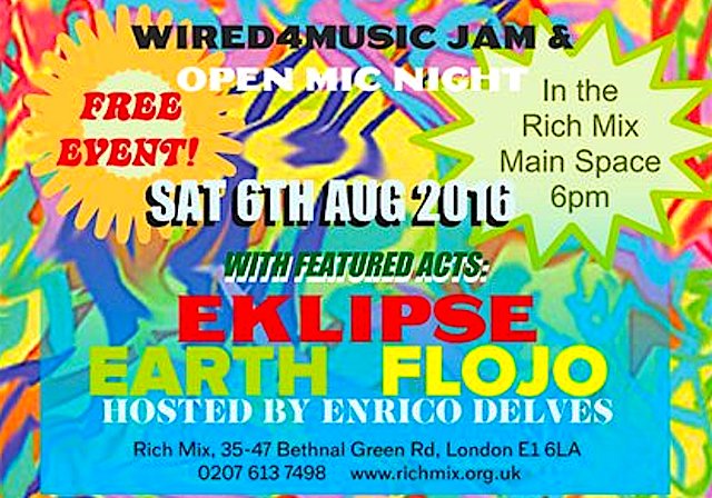 Wired4Music's tweet photo. Interested in performing at the @Wired4Music Jam Night at @RichMixLondon? Sign up: https://t.co/bR90BA9RlG https://t.co/hXnYpbEAQn