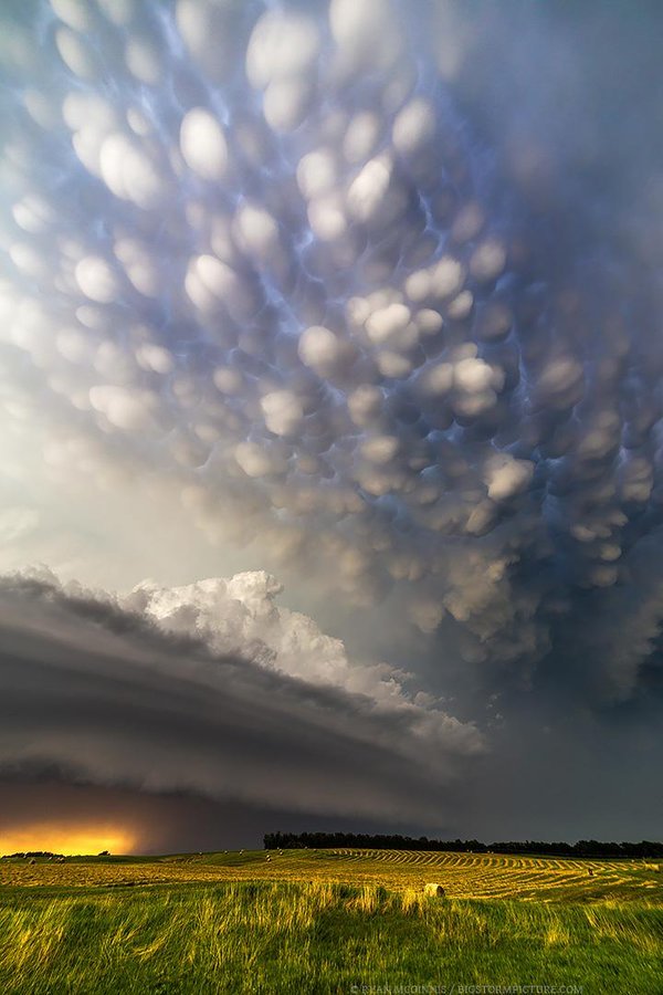 rybotics's tweet photo. Mammatus clouds near Burwell, Nebraska https://t.co/IWr8eZUWOI
