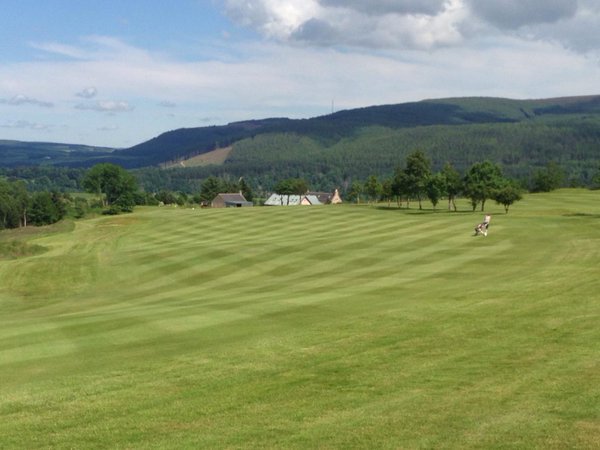 Play this beautiful 9 hole course <a href="/ClubRothes/">Rothes Golf Club</a> in the heart of #Speyside
Take a #flyover: bit.ly/2adTNuQ