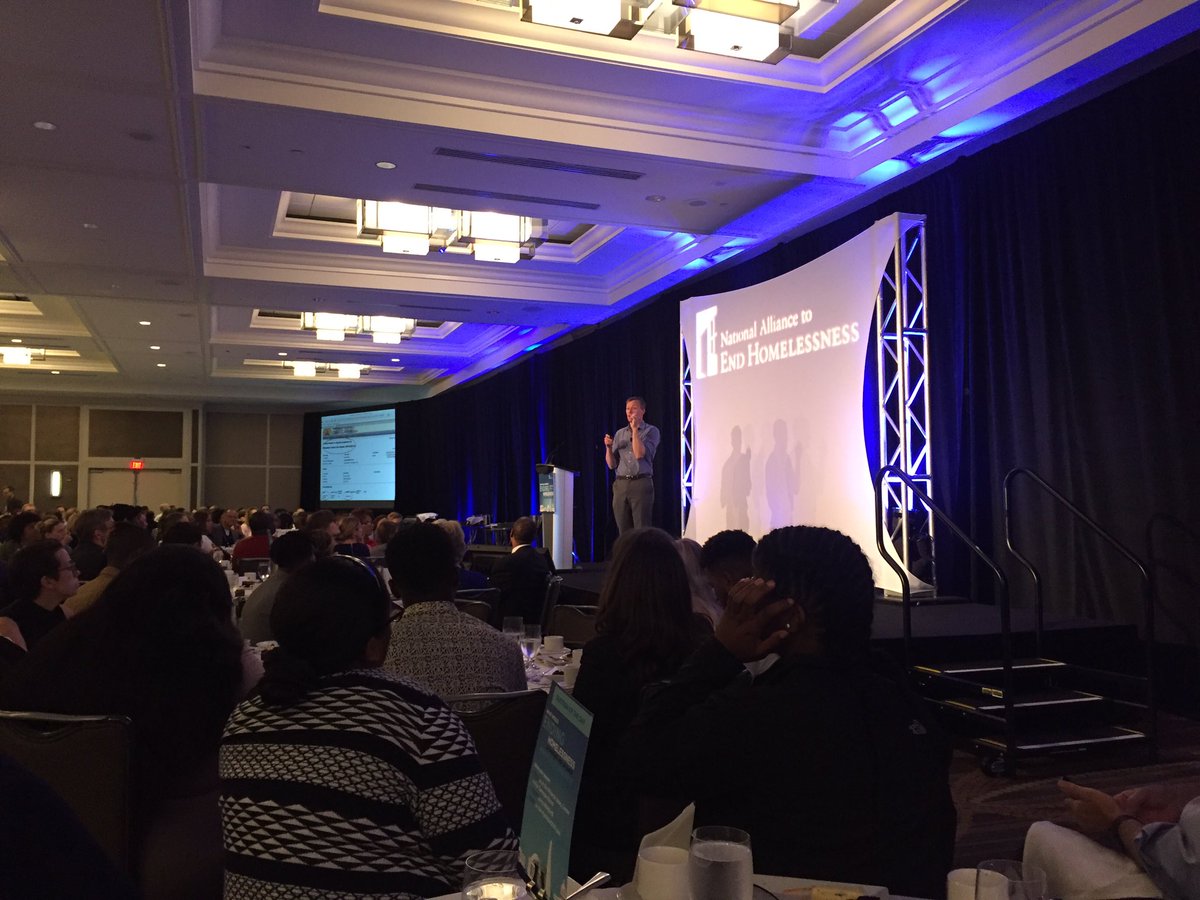 michael_wilt's tweet photo. @just_shelter (Matthew Desmond), author of Evicted, delivering remarks at #naeh16. Read https://t.co/drA8xiUc4a https://t.co/S6BF2StbiW