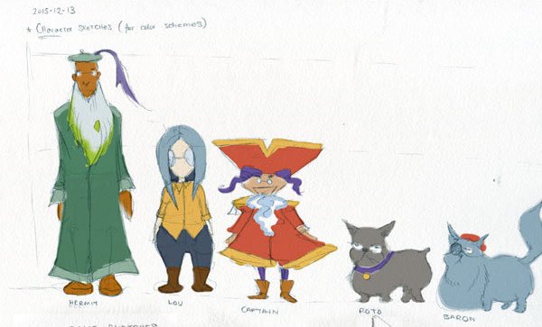 svcomic's tweet photo. Character sketches :) #webcomic in the works :) #wow https://t.co/uPmP9eJVsP