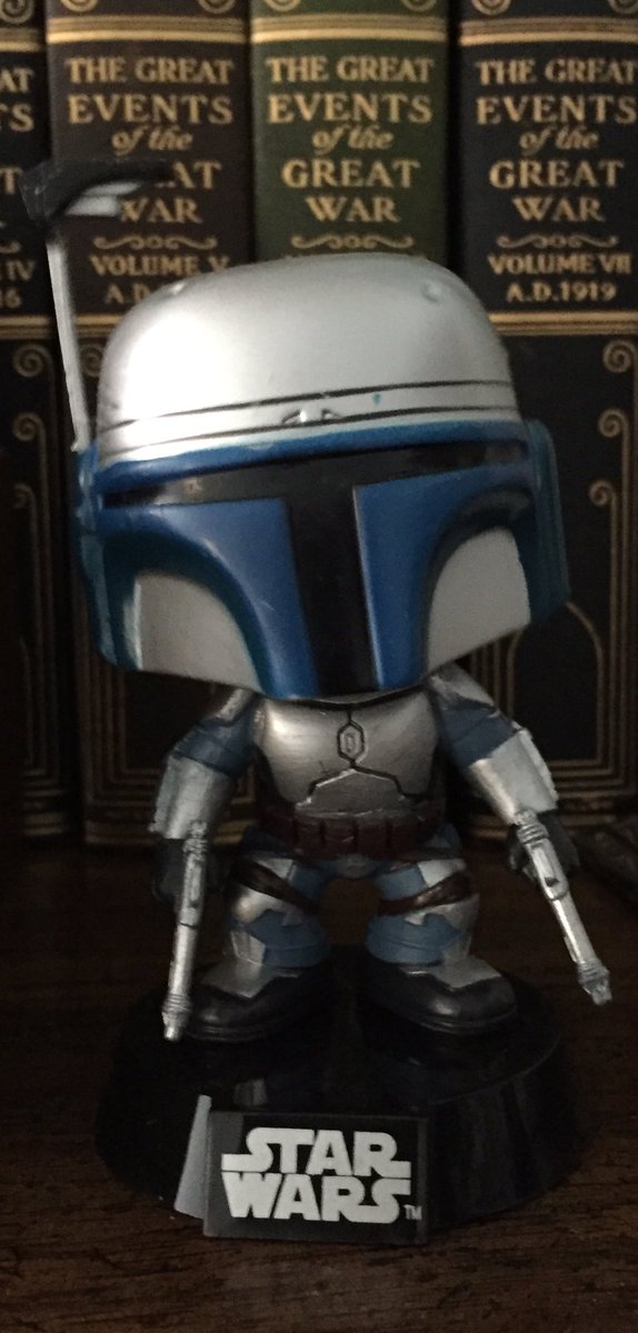 LJediScientist's tweet photo. @acrossthestars Jango is just as cute! #PrequelPositive #FunkoPop https://t.co/0rLCIitHlU