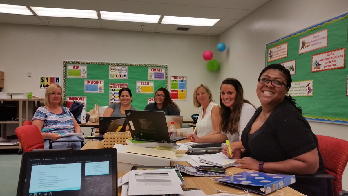 SusanHTurner1's tweet photo. 3 schools come together for a day of math planning.  @park_elem @gbarmoha https://t.co/qqbO6Lyw4w