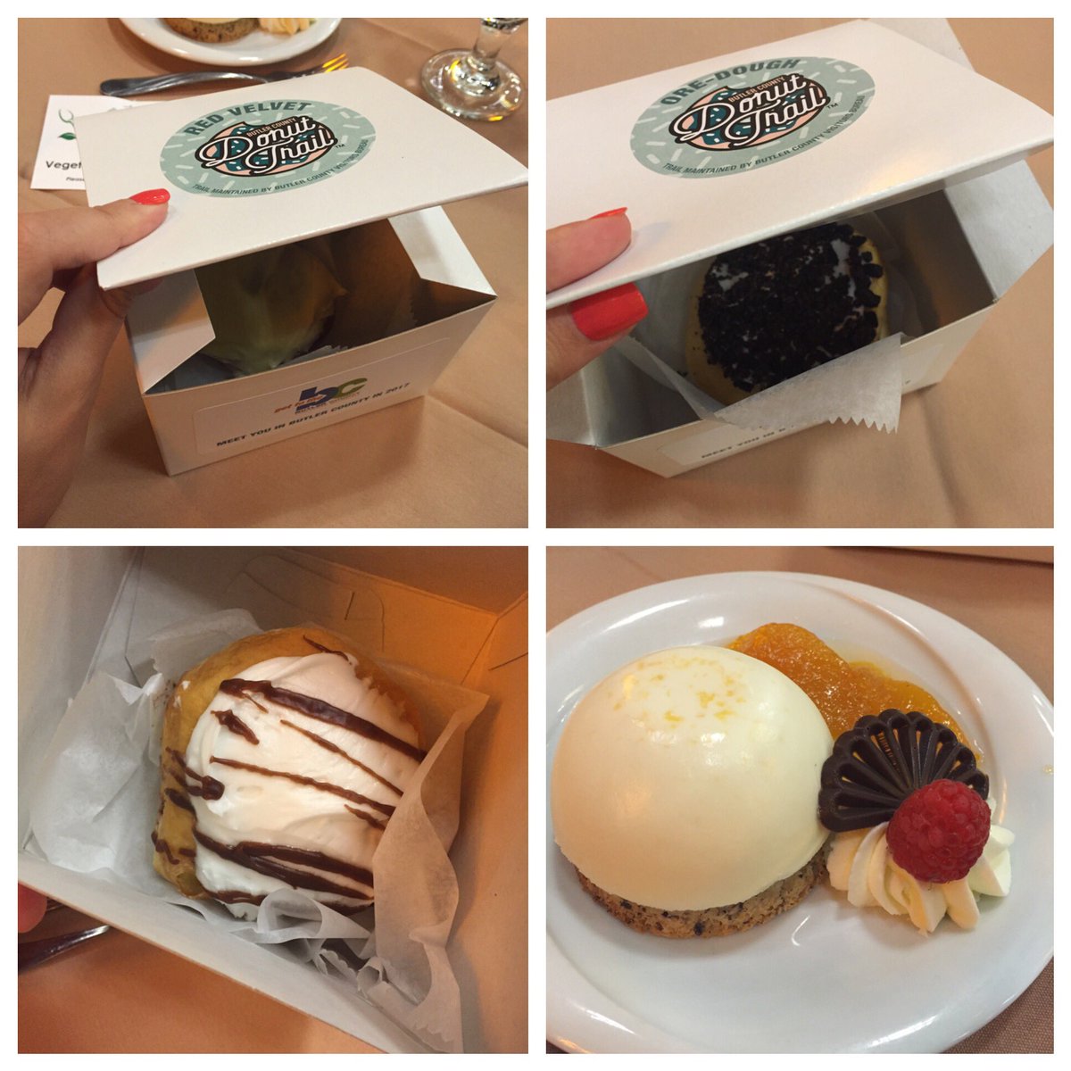 KariLux's tweet photo. Donuts from Butler County. Location for the 2017 Annual Conference #OSAE16 https://t.co/K0zyY21iAJ