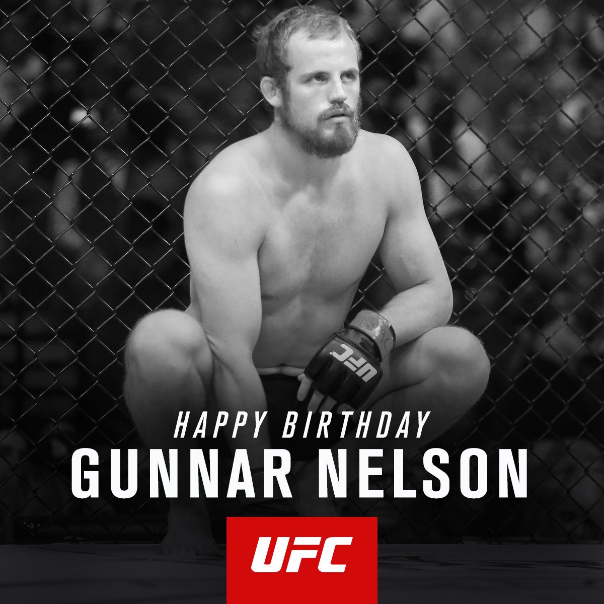 ufc's tweet photo. RT to wish @GunniNelson a Happy Birthday!! https://t.co/EcHnDrmrwK