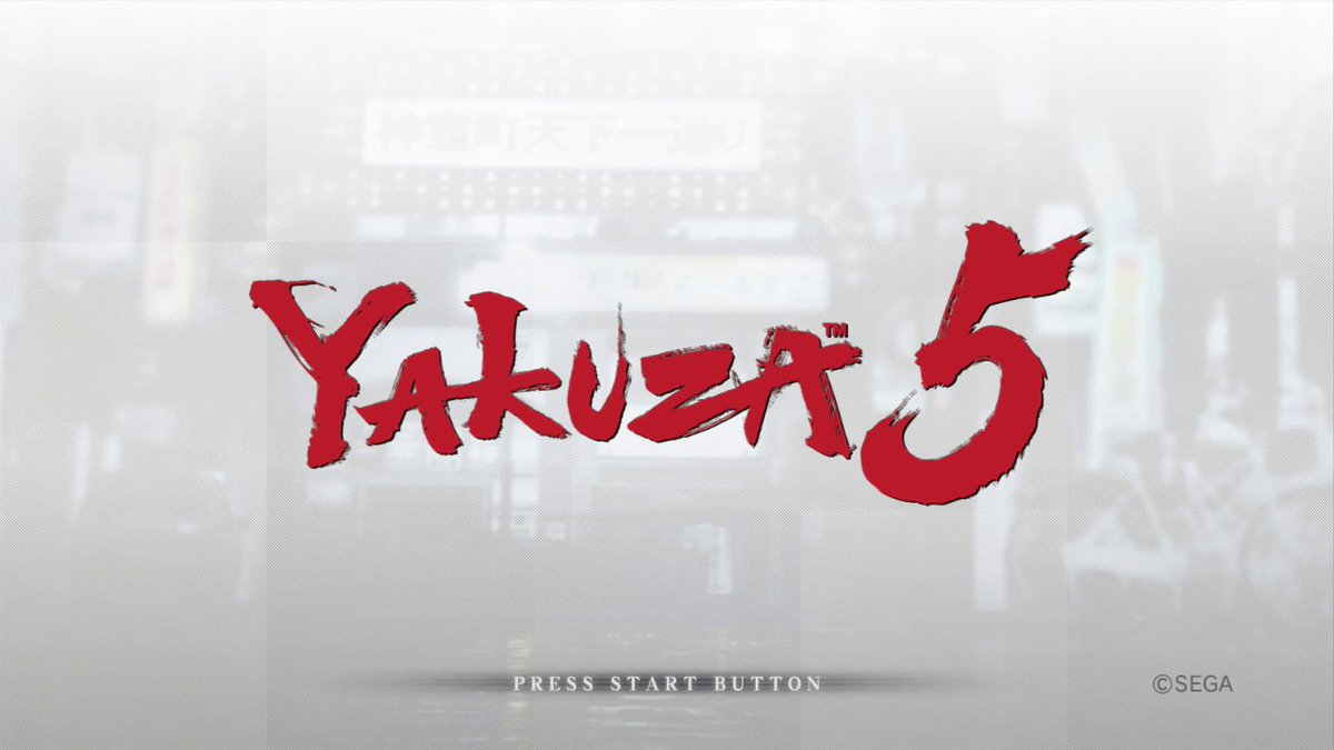 SEGA's tweet photo. Yakuza 5 will be for free for PS Plus users worldwide next month! Are you ready for this @Sega_Europe? #Yakuza5 https://t.co/ezOjG3JPCr