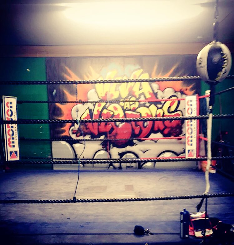 HolsWLGoals's tweet photo. #vivalasvicious #boxinggym #lovedithere #hardwork #pads #bag #circuits 👊🏼💥 Thanks for training me @Kfthepeoplesgym https://t.co/wV7Jn4AxFz