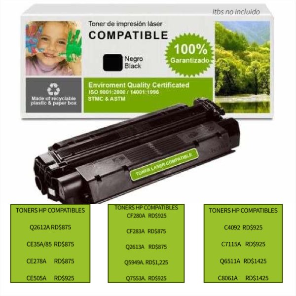 Electron8Master's tweet photo. Toners HP compatibles https://t.co/JzZCTdDiZS