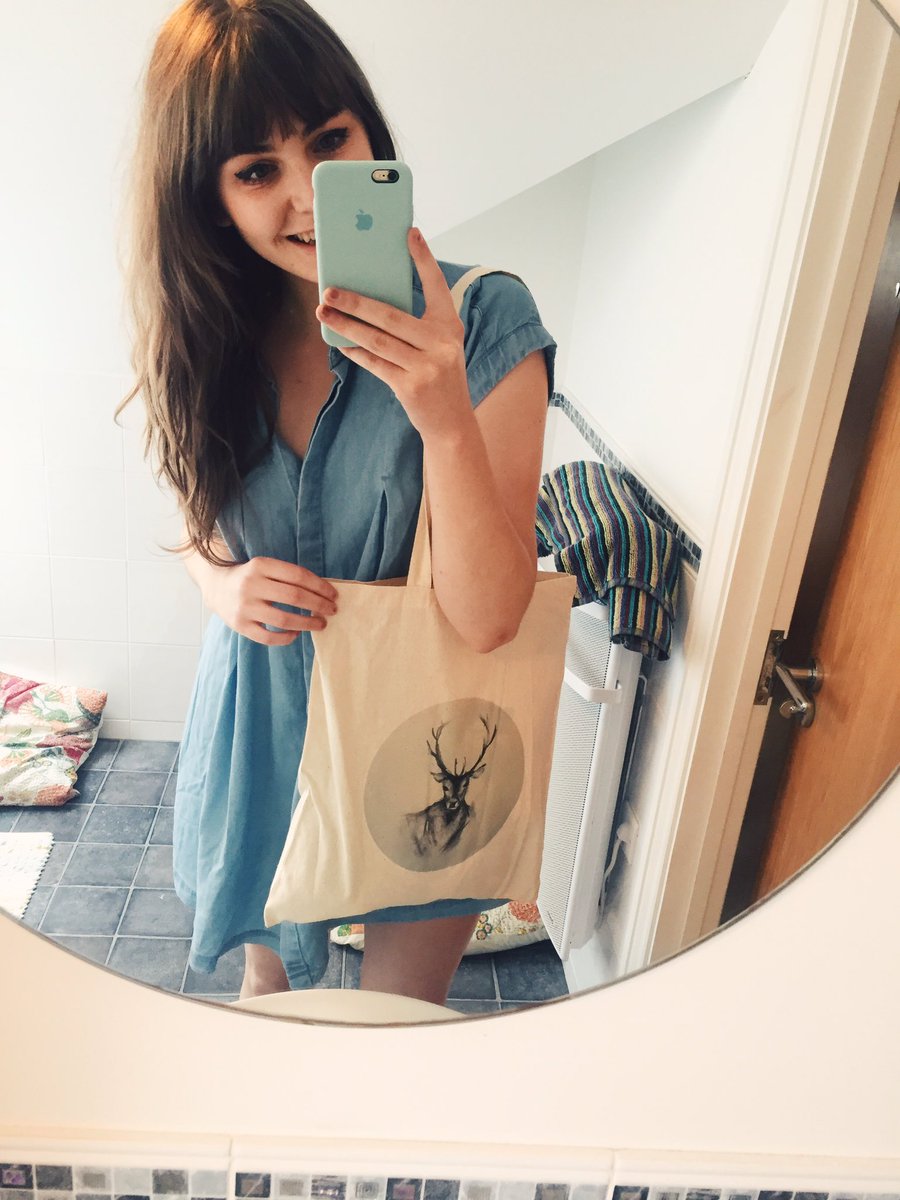 EMillustrations's tweet photo. Homemade Stag canvas tote bags available from my store! https://t.co/RywozBEKKr