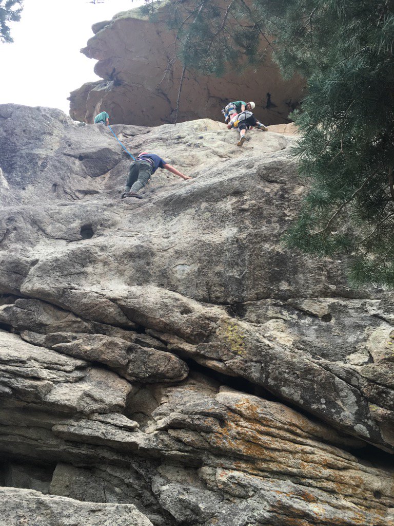 kdjcm's tweet photo. Jordan and Cooper on the rocks https://t.co/LFhdItqm0t