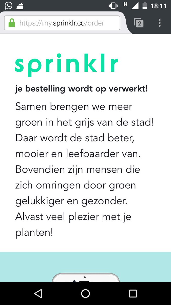Just bought a <a href="/sprinklr_co/">sprinklr</a> for my mommy!!! #green #startup <a href="/VentureCafeRdam/">Venture Café Rotterdam</a>