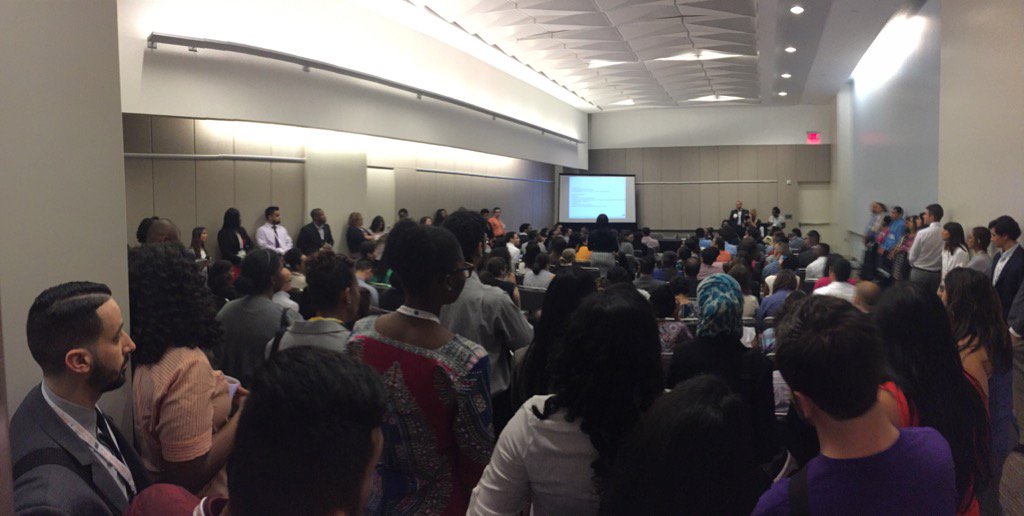 DocBorst's tweet image. Great turnout at the Minority Special Interest Group meeting at #AAFPNC!  Need a bigger room for next year!