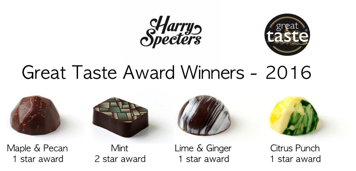 HarrySpecters's tweet photo. Delighted to have won 4 awards @guildoffinefood for our #delicious #chocolates today @AllgoodsofEly @katiepour https://t.co/WRYRHTvEr6