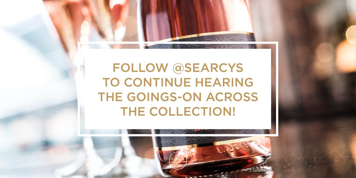 Join us over at @Searcys to continue the fizz-filled adventure!