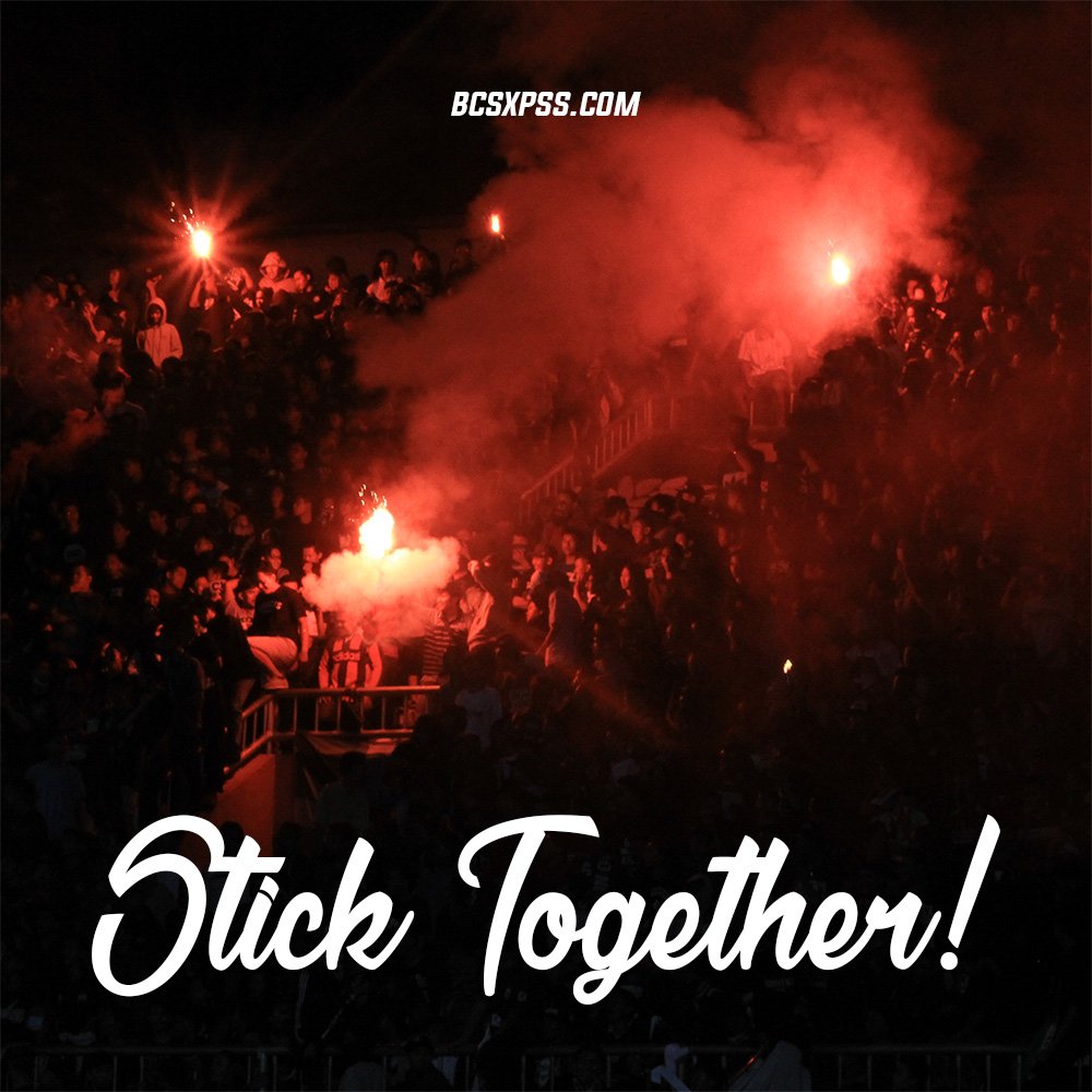 BCSxPSS_1976's tweet photo. Tekanan, Tekanan, Kebersamaan! Stick Together, Kawanku. https://t.co/GpMQD1mDZd