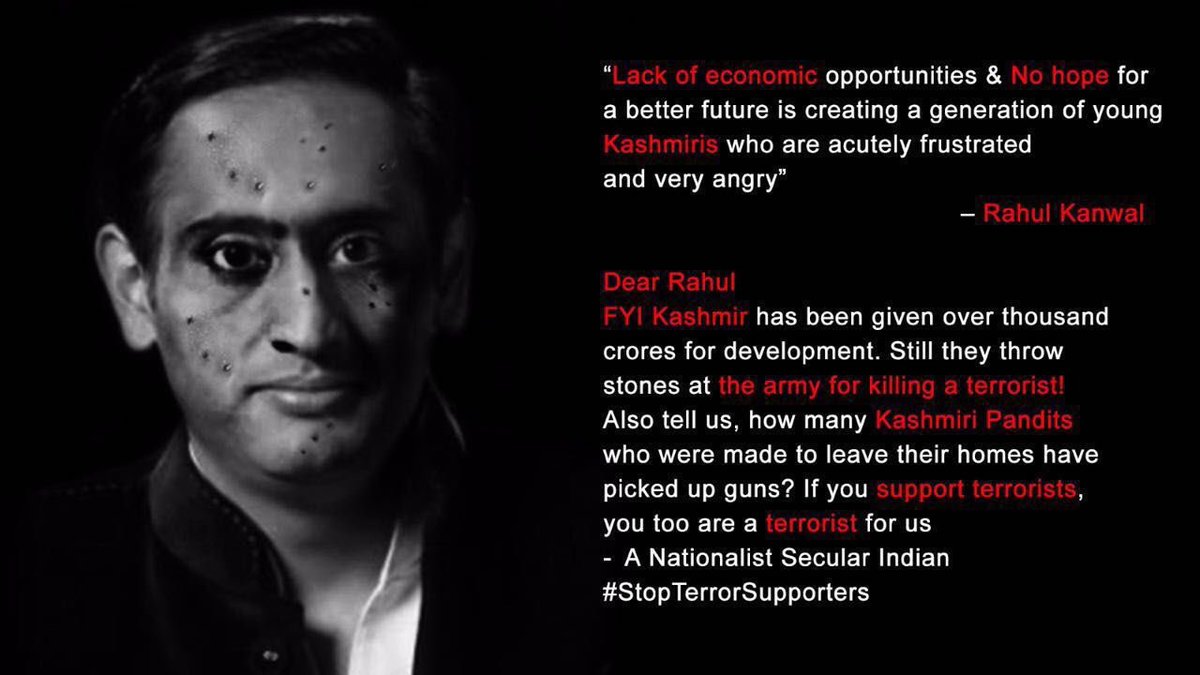iSuyashTripathi's tweet photo. #StopTerrorSupporters #presstitutes #EnoughIsEnough #WakeUp #Indians #itshightime #YouthPower
@BDUTT @TimesNow https://t.co/qKa1L9EikI
