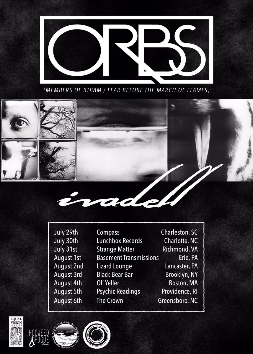 ORBS / <a href="/ivadellband/">Ivadell</a> tour starts tomorrow!!!