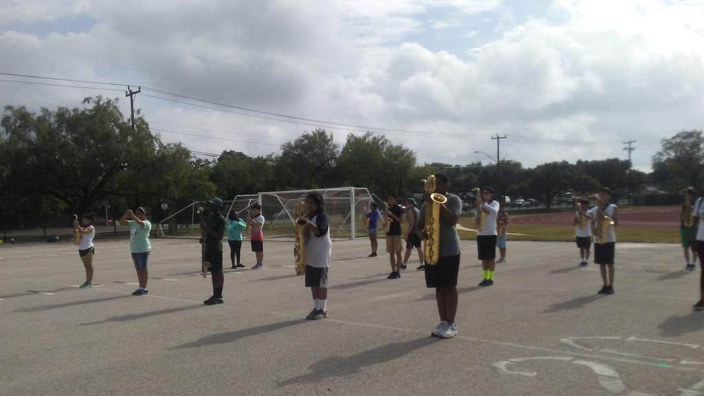 Today was the last day of fundamental camp! We're all so proud of each and every one of you. See y'all next week💪💚💛🎶