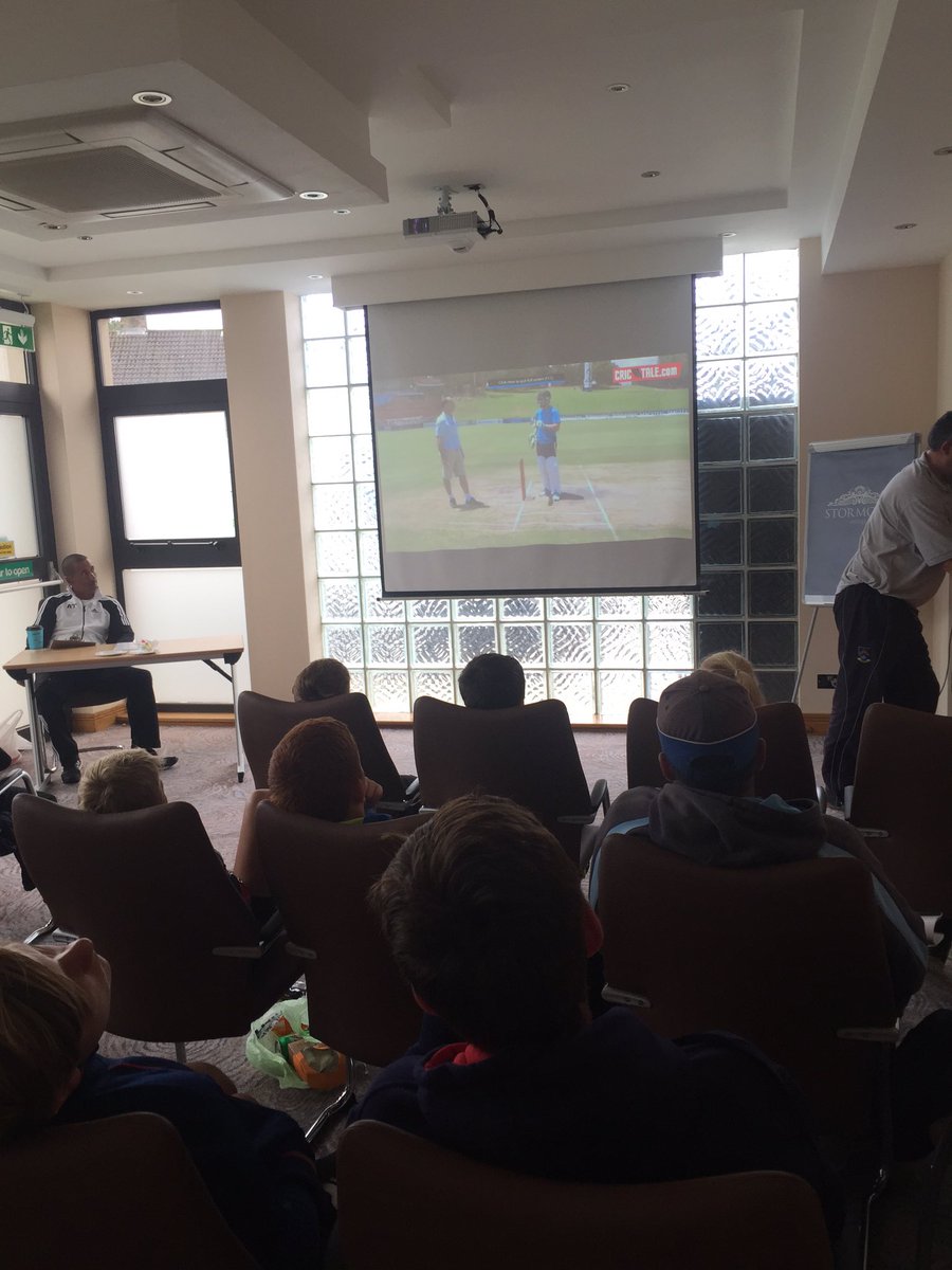 NCUDevTeam's tweet photo. Discussing @ABdeVilliers17 Masterclass with @alfonsothomas at @csnicc Academy &amp; finally got outside to practice. https://t.co/iKMCbYz8Rq