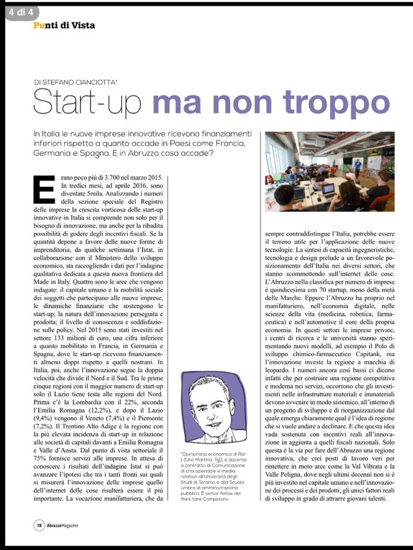 ForumCapitank's tweet photo. #innovazione @scianciotta cita Capitank come modello innovativo e virtuoso #abruzzo #startup https://t.co/cEYkFKG96t