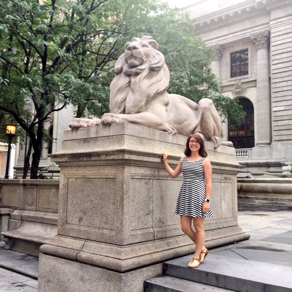evvvdog's tweet photo. Might not be a tiger, but happy to call Patience my mascot for the summer 🦁 @PICS_Internship @nypl https://t.co/75LmXv6cmx