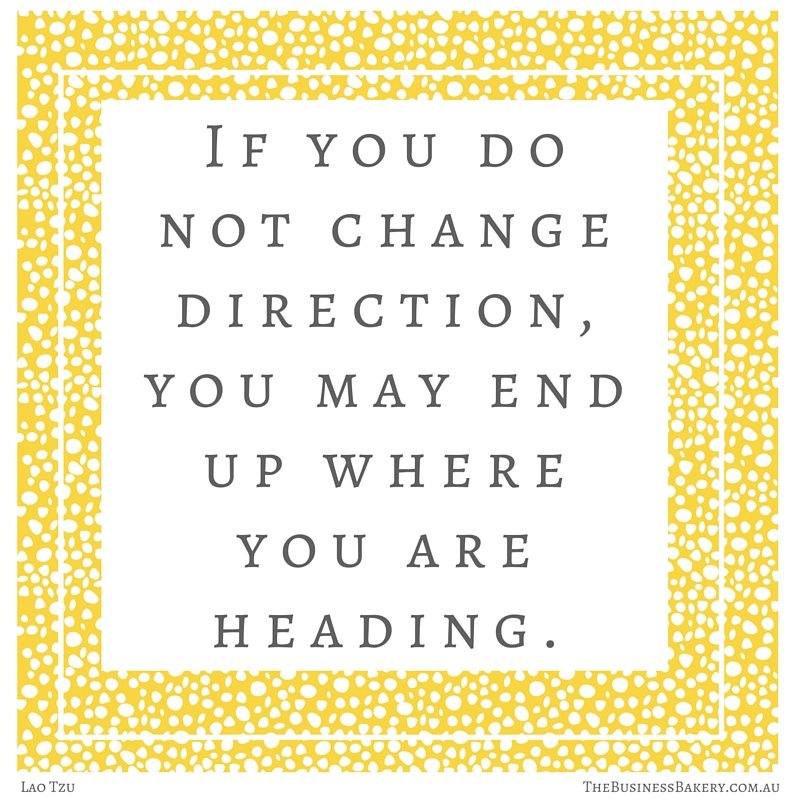 When was the last time you changed direction?! xx