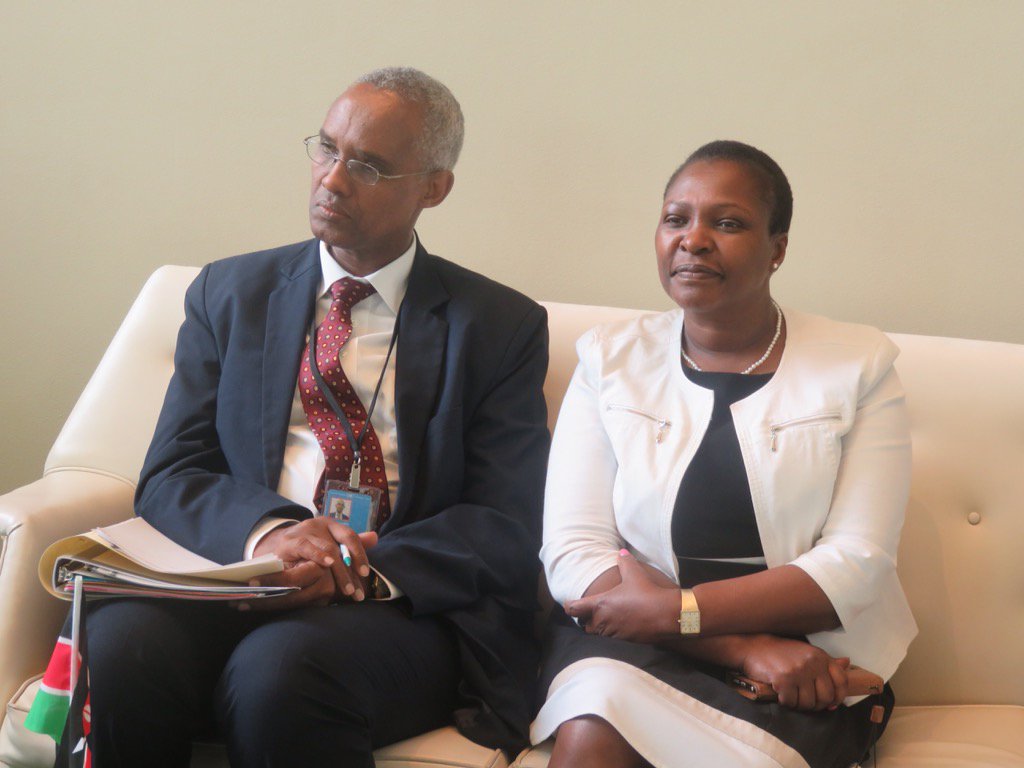 AMB_A_Mohammed's tweet photo. Held talks with Ms. Helen Clark, Administrator of UNDP, on sidelines of the UNSC open debate https://t.co/mZyXEmPEqw