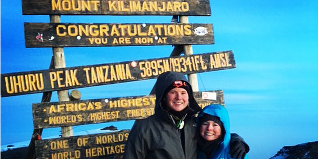 TheENDFund's tweet photo. After her 2nd trip up Mt. #Kilimanjaro @AbbeyTurtinen reflects on #Summit2See 2016: https://t.co/sDyLN0TDAx #NTDs https://t.co/VoJReAayea