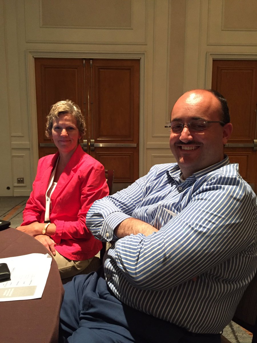 Two of the most awesome administrators I know...@Principalsubas1 and the lovely Mrs.Burnham #harmonyleads16