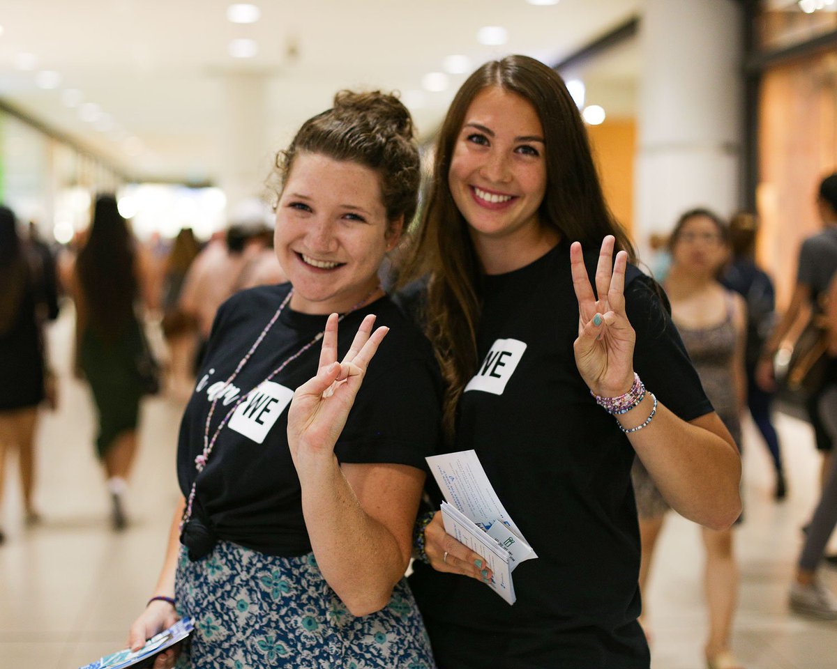 metowe's tweet photo. A special thank you to our WE Store volunteers for your kindness and positivity today! #RandomActsofWE https://t.co/EqGeI59ZfA
