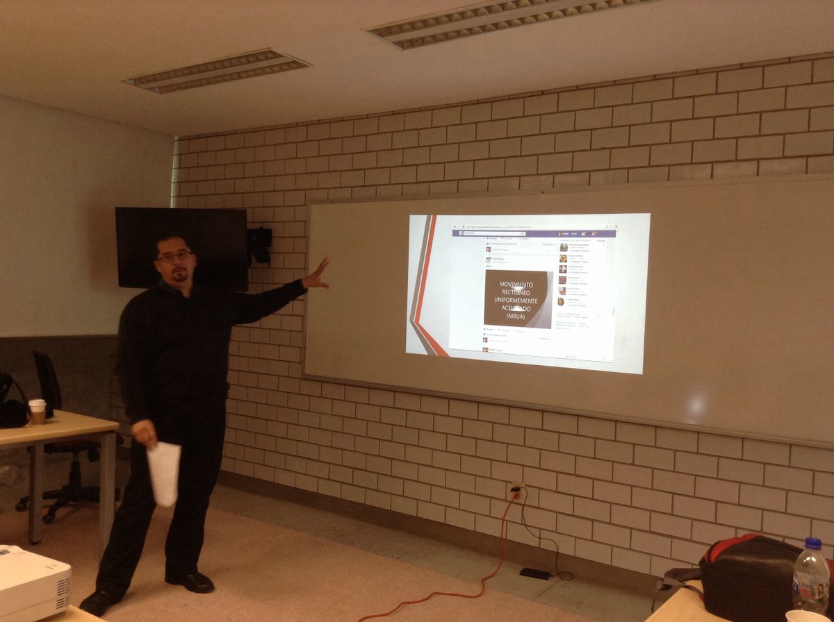 BecaEducaTIC's tweet photo. "Haz tu video y explica el MRUC (movimiento rectilíneo uniformemente acelerado)" Jose R. Cuellar
#educatic2016 https://t.co/zGllUPtjfb