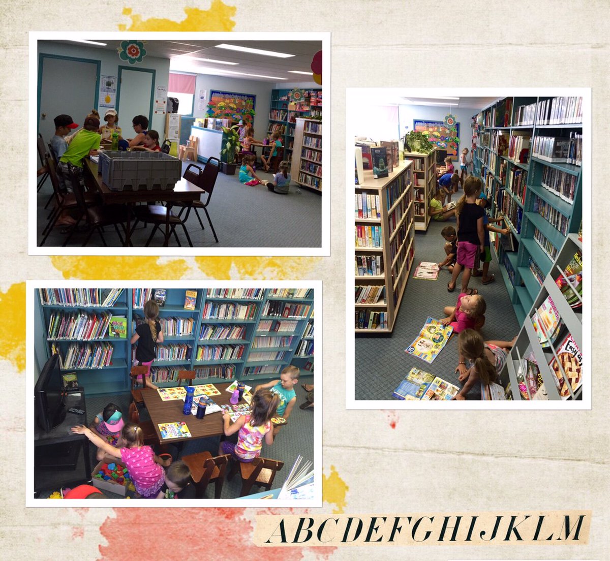 Very exciting for our Summer Play Program to come visit the Library!