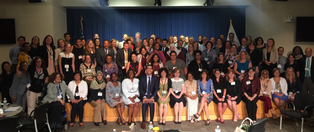 GoGlobalED's tweet photo. Thankful for a great group of educators, administrators, &amp; partners @usedgov to work on global competencies #CGCatED https://t.co/nBAceTmebg