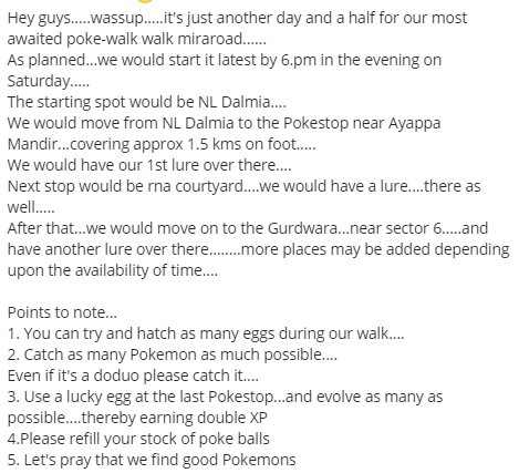 PokemonGoIND's tweet photo. #PokeWalk in #Mumbai

#PokemonGoIndia #PokemonGO #PokemonGoMumbai #PokemonGORelease https://t.co/SewyWcPA0d