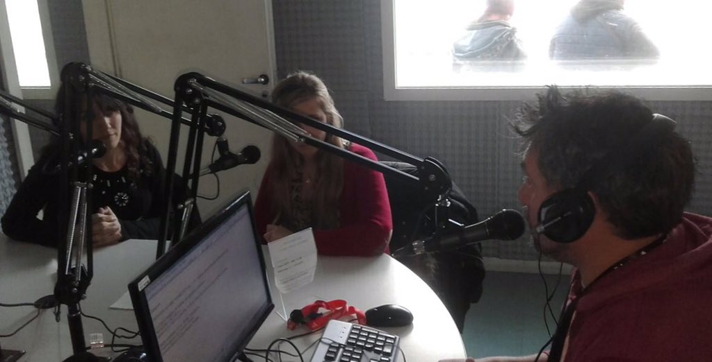 morenoproduce's tweet photo. #GestiónWalterFesta En la radio pública FM 90.7 comentando las actividades de la Secretaría @dibattistajesic https://t.co/29cfv9nkLm