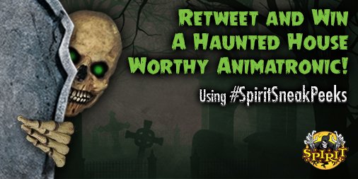SpiritHalloween tweet picture