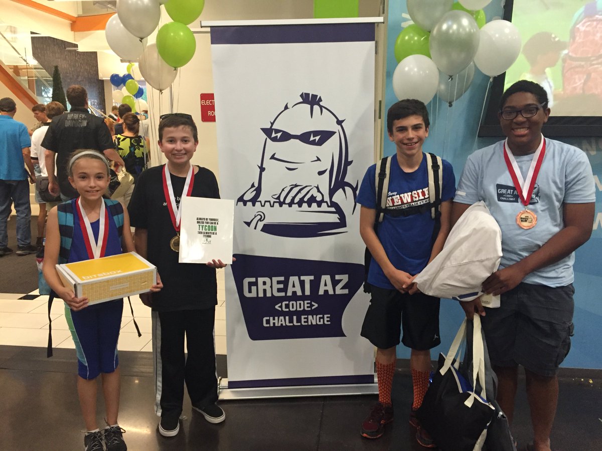 CreditSuppliers's tweet photo. The @CreditSuppliers kid's made us proud at this years @AZCodeChallenge at @Infusionsoft in Chandler, AZ. #codeaz https://t.co/iaKnzs3oBC